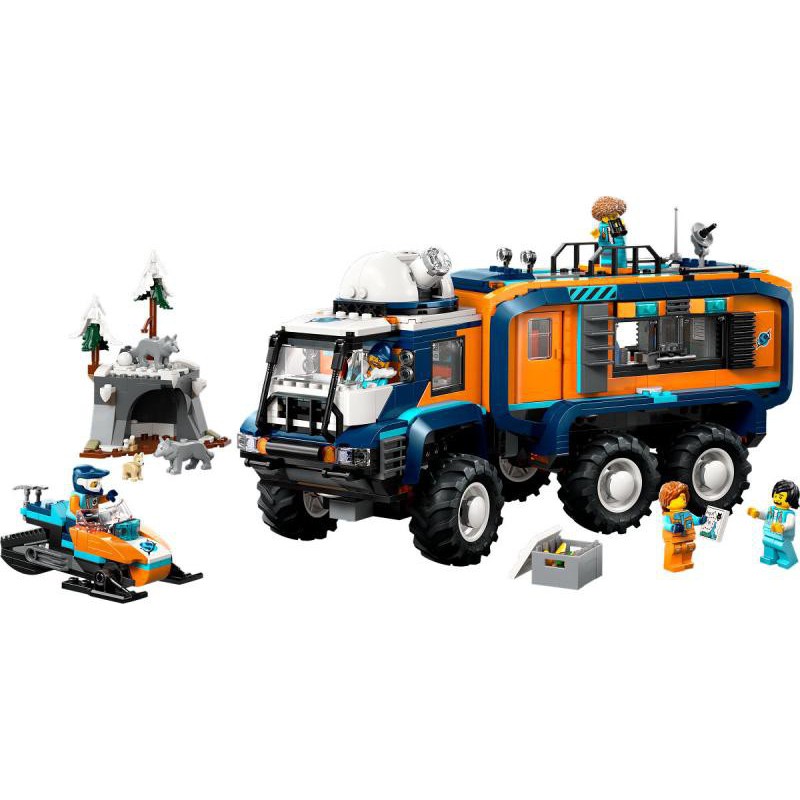 LEGO City - 60471 Laborarotiumtruck op de Noordpool