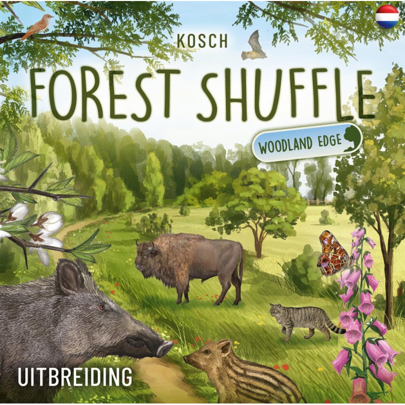 Forest shuffle- kaartspel, uitbreiding  Woodland edge