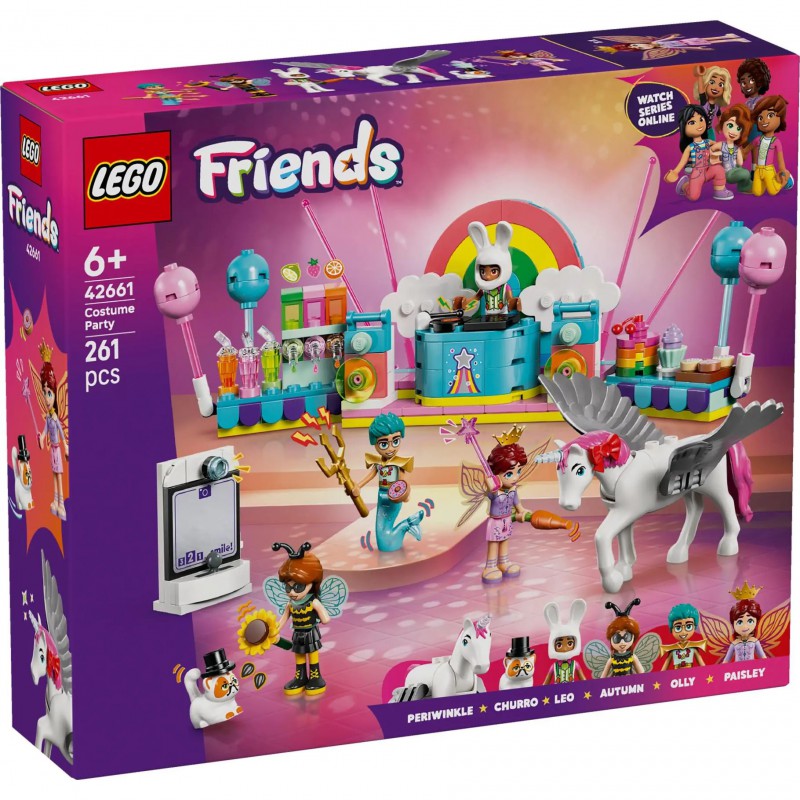 LEGO FRIENDS - 42661 Verkleedfeestje met eenhoorn en fee