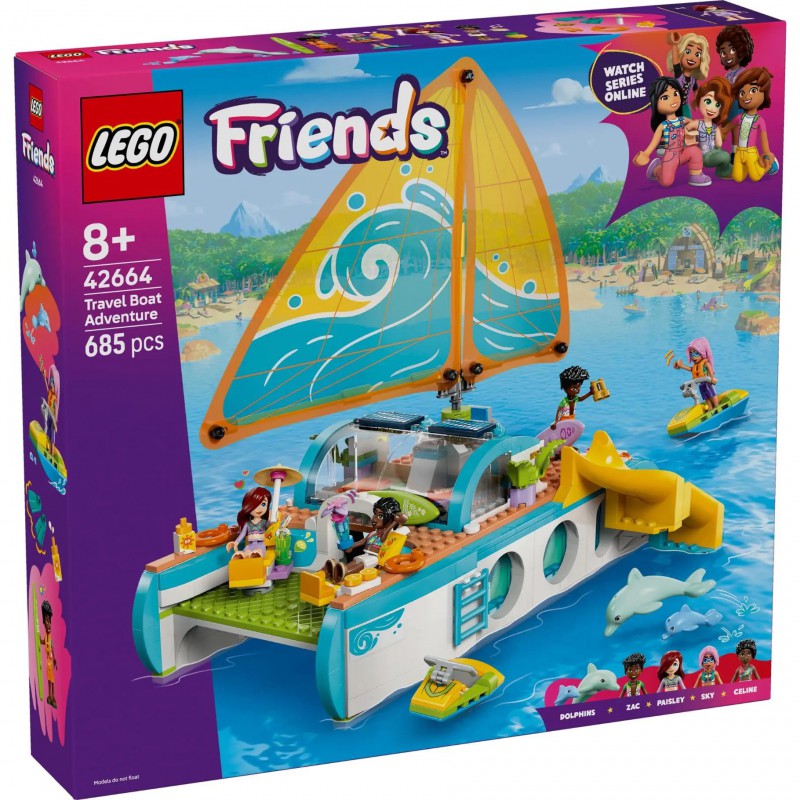 LEGO FRIENDS - 42664 Avontuurlijke bootreis