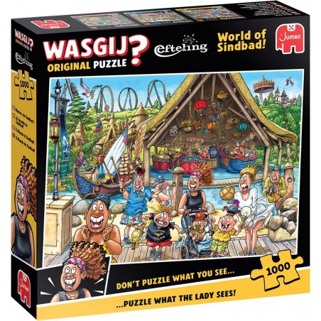 Wasgij Original , Wereld van Sinbad (Efteling), 1000stukjes Wasgij Original , Wereld van Sinbad (Efteling), 1000stukjes