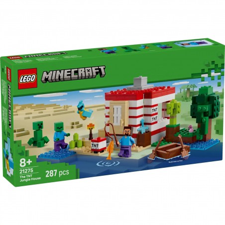 LEGO MINECRAFT - 21275 Het TNT junglehuis LEGO MINECRAFT - 21275 Het TNT junglehuis