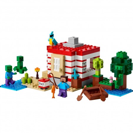 LEGO MINECRAFT - 21275 Het TNT junglehuis LEGO MINECRAFT - 21275 Het TNT junglehuis