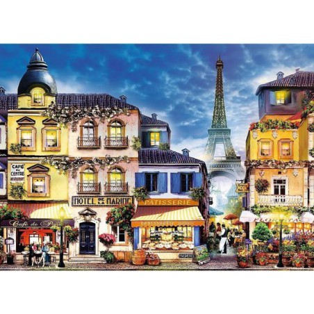 French Alley, wooden puzzle 1000+1 French Alley, wooden puzzle 1000+1