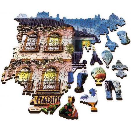 French Alley, wooden puzzle 1000+1 French Alley, wooden puzzle 1000+1