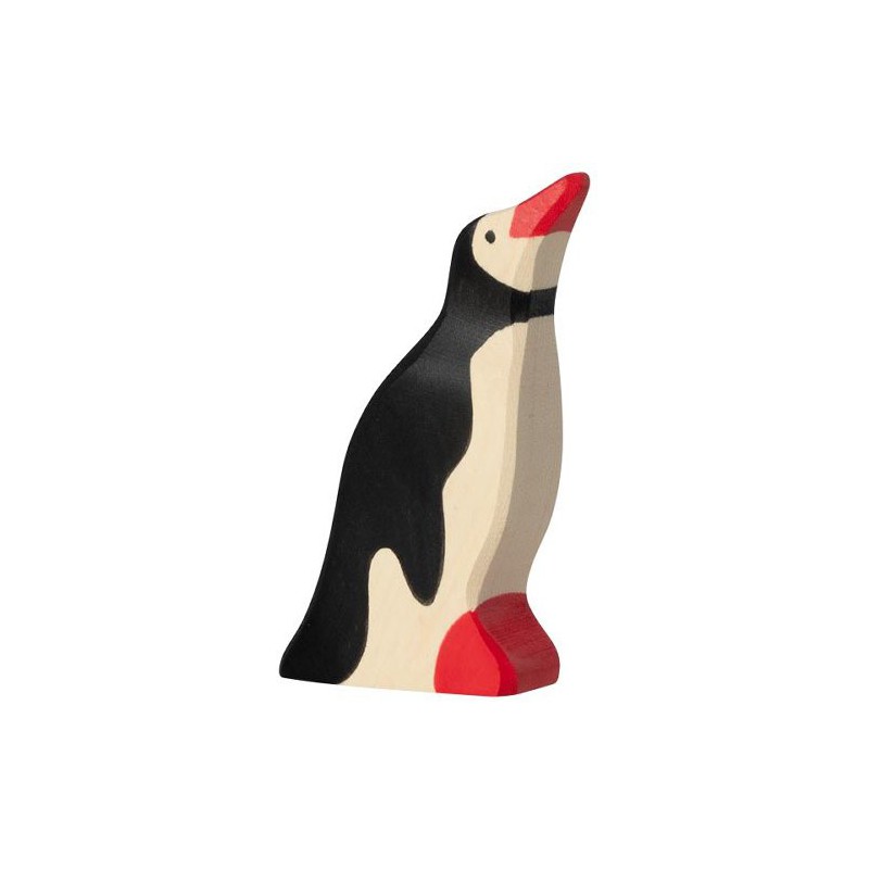Holztiger - Pinguïn, kop omhoog