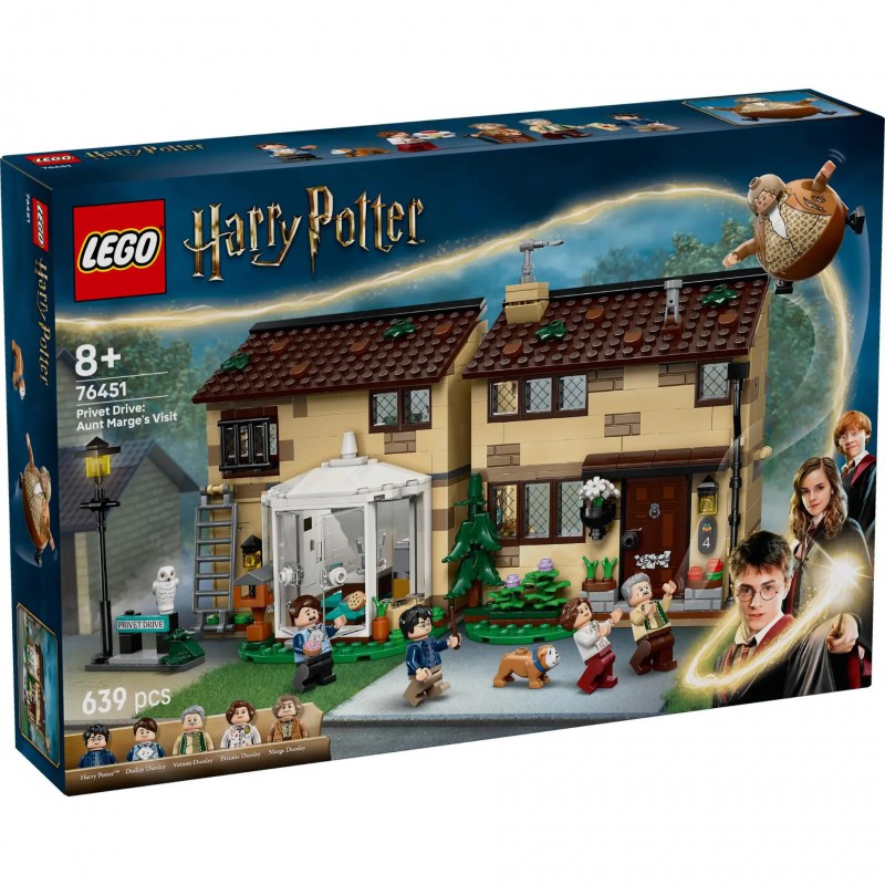 LEGO HARRY POTTER - 76451 Ligusterlaan: bezoek van tante Margot