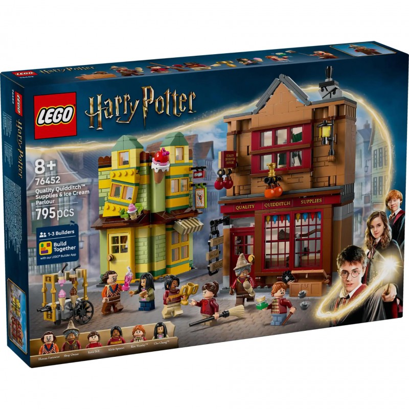 LEGO HARRY POTTER - 76452 Zwik & Zwachtels Zwerkbalpaleis en ijssalon