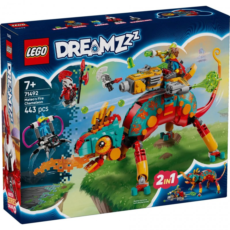 Lego Dreamzzz - 71492 Mateo's vuurkameleon
