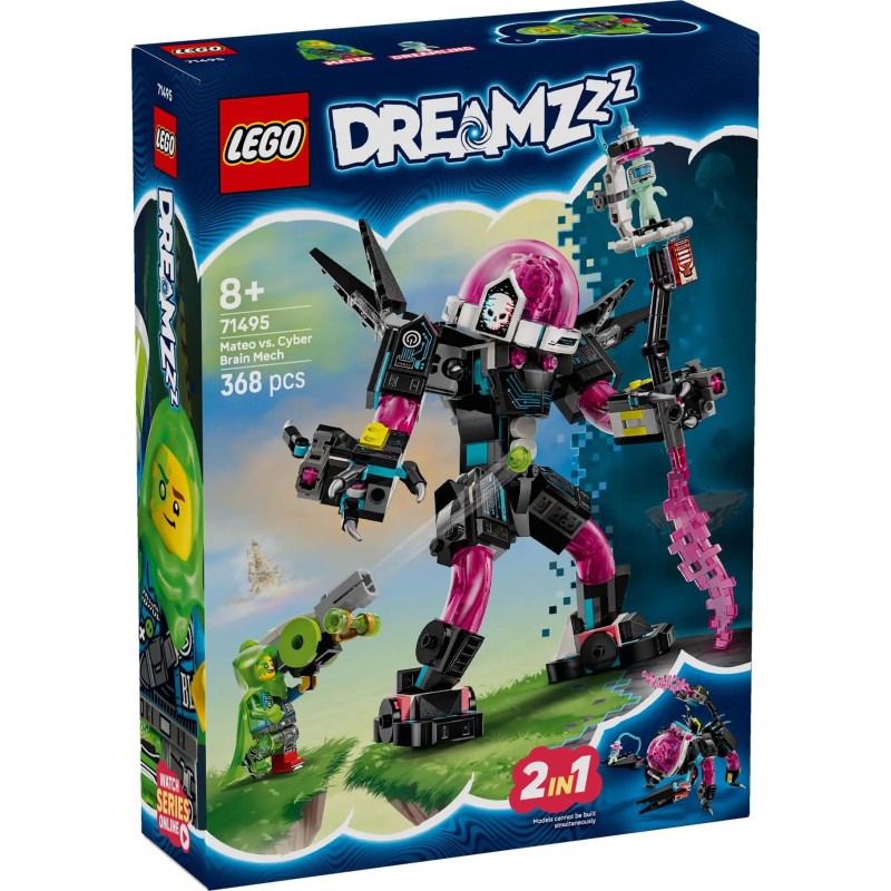 Lego Dreamzzz - 71495 Mateo vs. Cyberbreinmecha