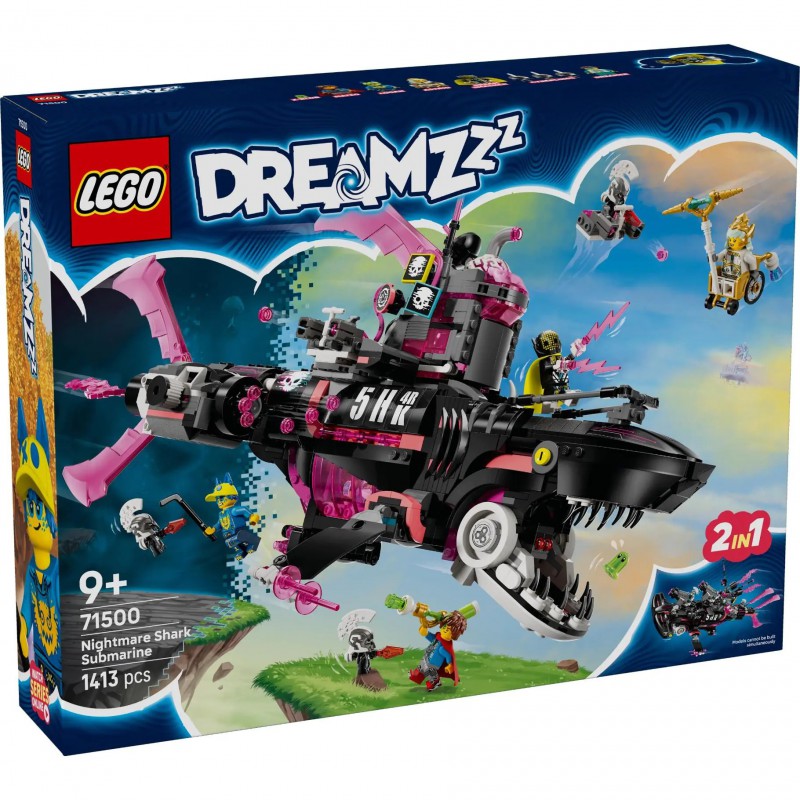 Lego Dreamzzz - 71500 Nachtmerrie haaienonderzeeër