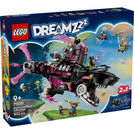 Lego Dreamzzz - 71500 Nachtmerrie haaienonderzeeër Lego Dreamzzz - 71500 Nachtmerrie haaienonderzeeër