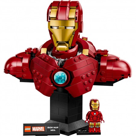 LEGO MARVEL - 76327 Iron Man MK4 buste LEGO MARVEL - 76327 Iron Man MK4 buste