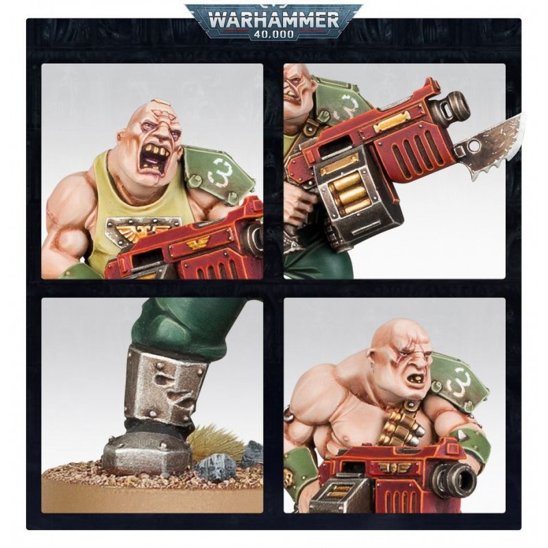 Astra Militarum: Bullgryns (Ogryns), Warhammer 40.000