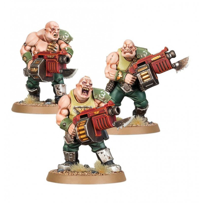 Astra Militarum: Bullgryns (Ogryns), Warhammer 40.000