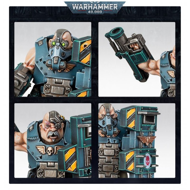 Astra Militarum: Bullgryns (Ogryns), Warhammer 40.000