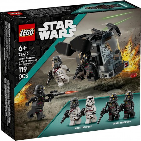 LEGO STAR WARS - 75412 Death Trooper en Night Trooper Battle Pack LEGO STAR WARS - 75412 Death Trooper en Night Trooper Battle Pack