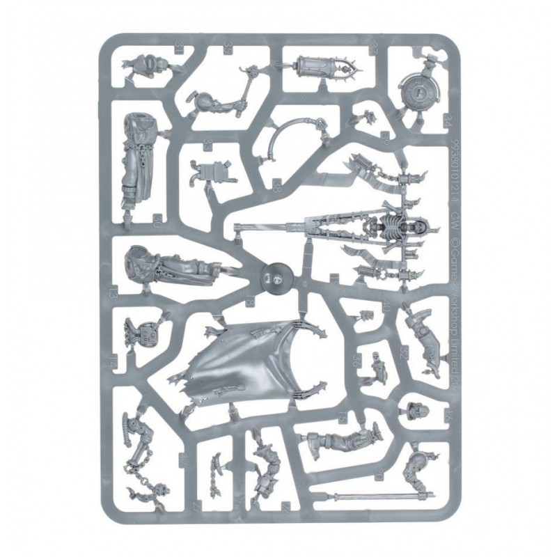 Black Templars: Chaplain Grimaldus & Retinue, Warhammer 40.000