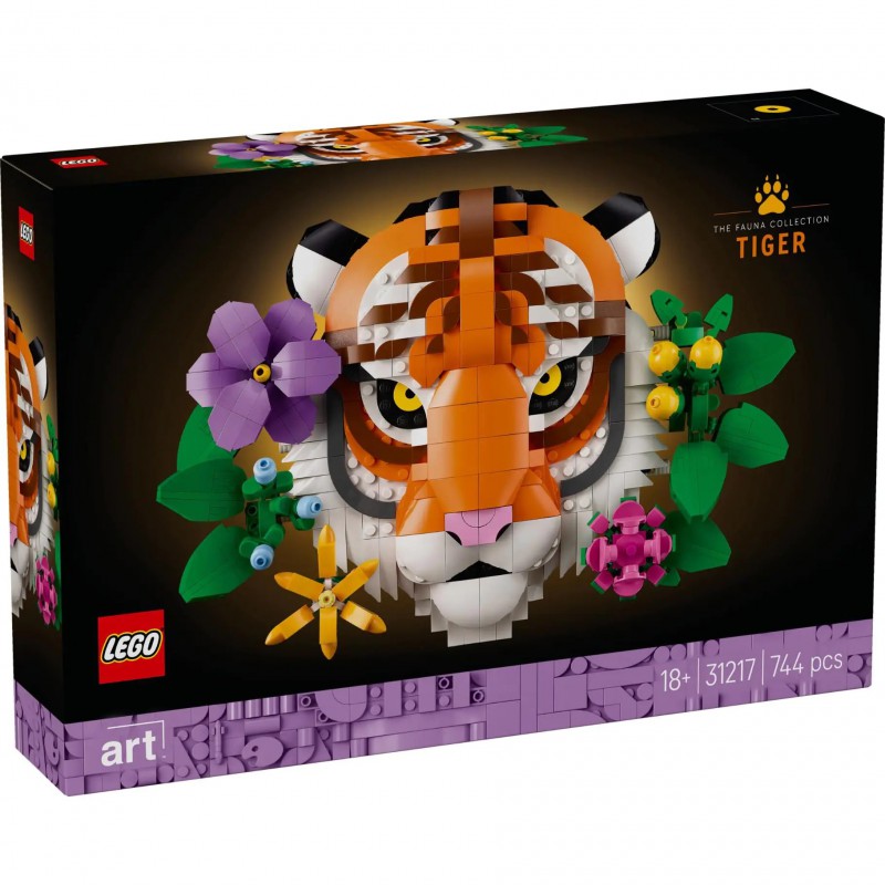 LEGO Art - 31217 De Faunacollectie - Tijger