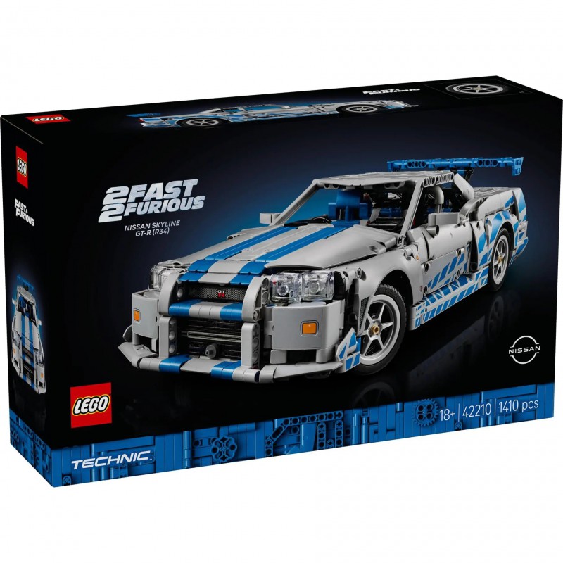 LEGO TECHNIC - 42210 2 Fast 2 Furious Nissan Skyline GTR (R34) auto