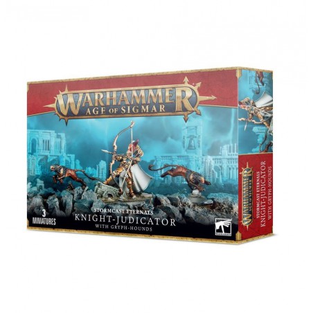 Stormcast Eternals: Knight-Judicator with Gryph-Hounds, Age of Sigmar