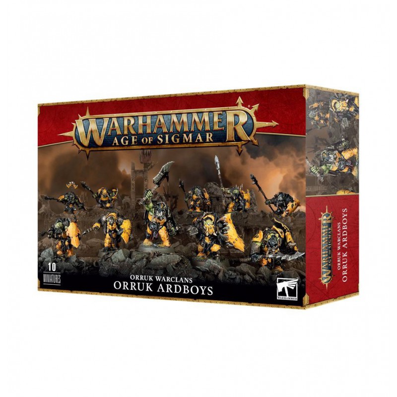 Orruk Warclans: Ardboys, Age of Sigmar