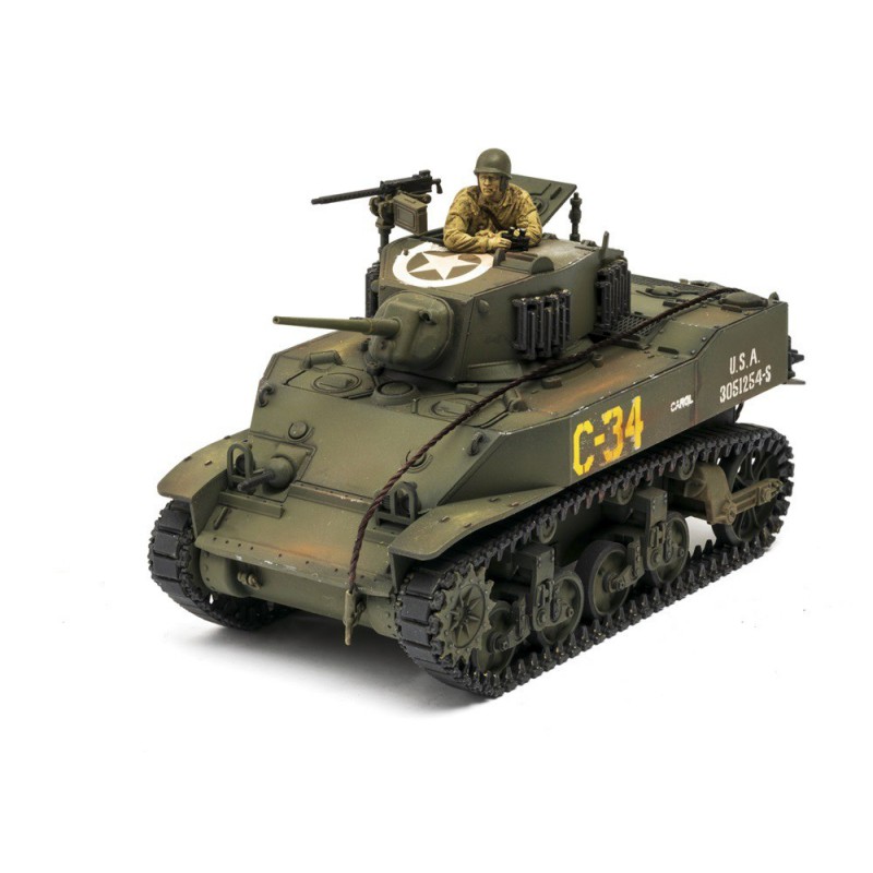 M5A1 Stuart 1:48, Tamiya