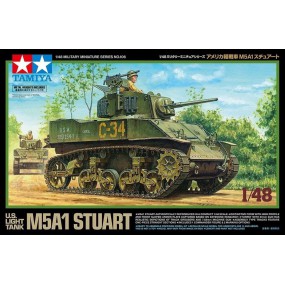 M5A1 Stuart 1:48, Tamiya