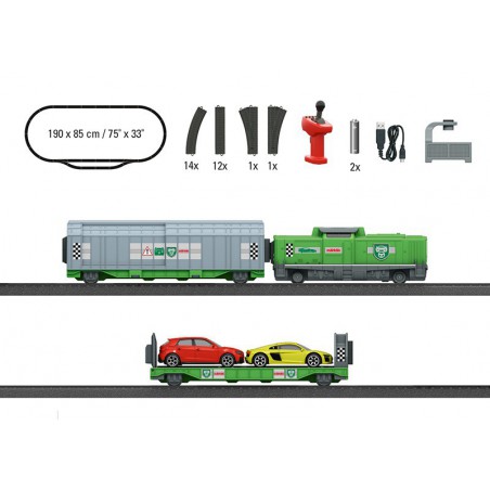 Märklin My World, Startset "Auto Transport", 29347 Märklin My World, Startset "Auto Transport", 29347