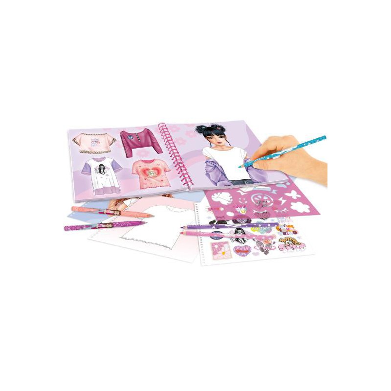 TOPModel, T-shirt Designer kleurboek 13585