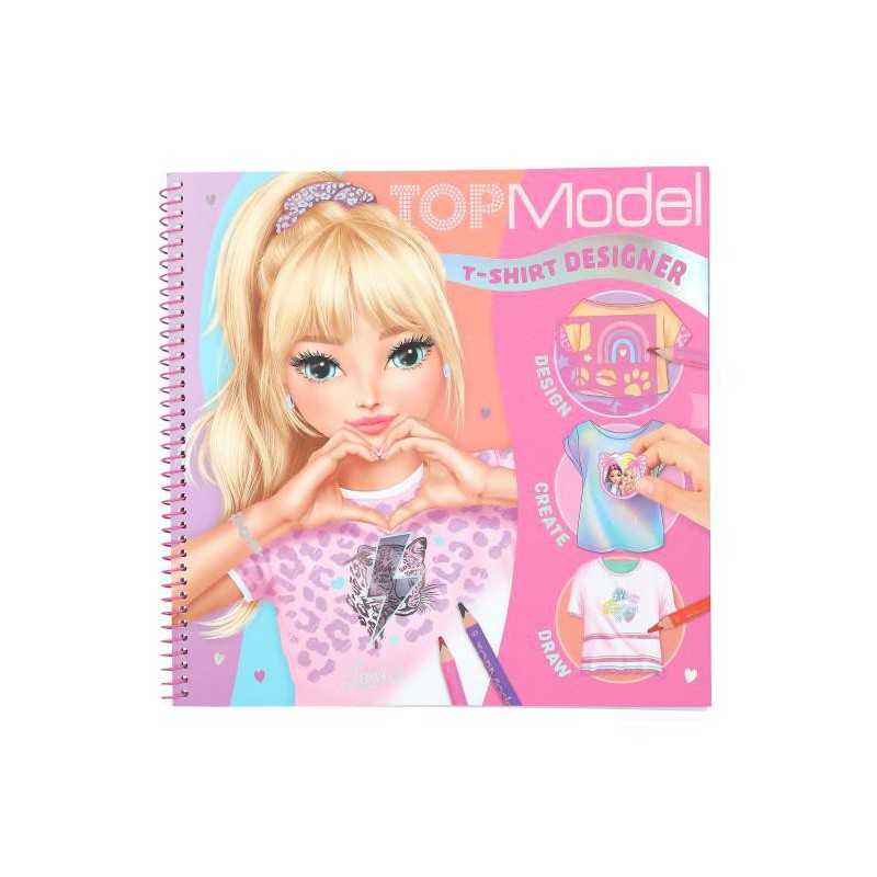 TOPModel, T-shirt Designer kleurboek 13585