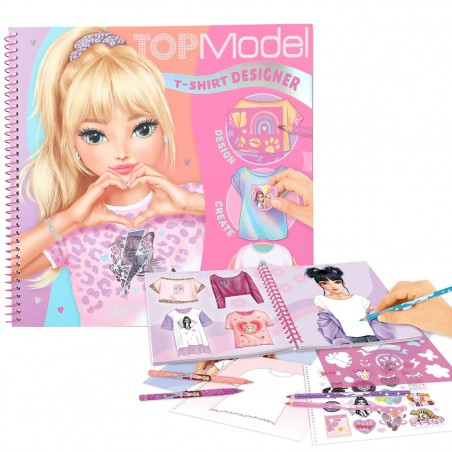 TOPModel, T-shirt Designer kleurboek 13585