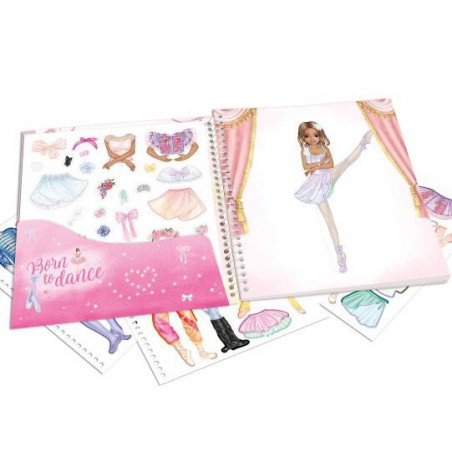 TOPModel, Dress Me Up stickerboek BALLET 13611 TOPModel, Dress Me Up stickerboek BALLET 13611