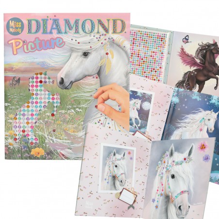 Miss Melody, Create your Diamond Picture stickerboek 13484
