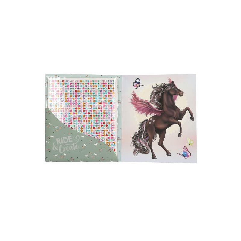 Miss Melody, Create your Diamond Picture stickerboek 13484