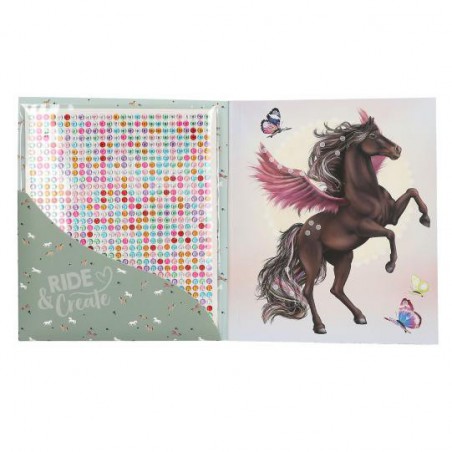 Miss Melody, Create your Diamond Picture stickerboek 13484
