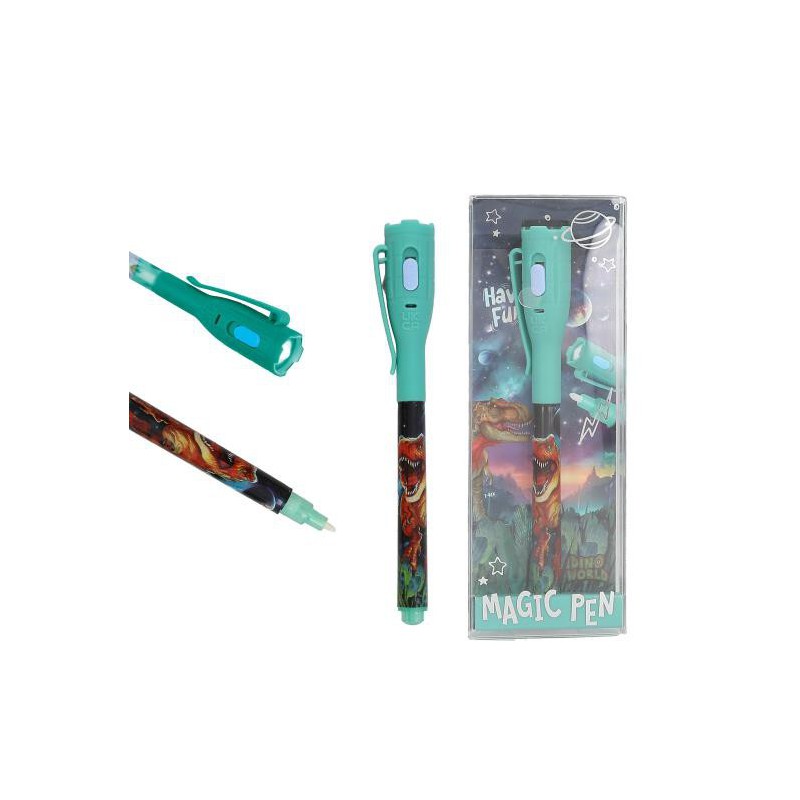 Dino World, Geheime pen met LED 13381