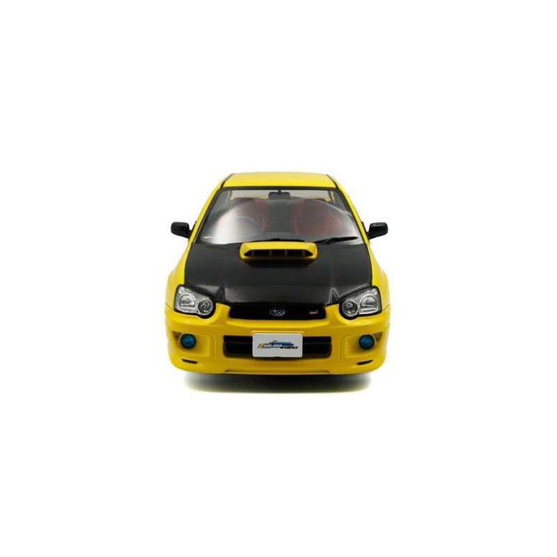 Subaru Impreza WRX STI Streetfighters '03, geel - 1:18 - Solido