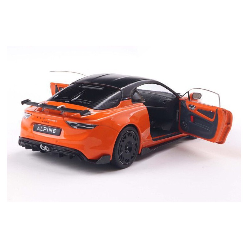Alpine A110 Radicale '24, oranje (Orange Cobalt) - 1:18 - Solido
