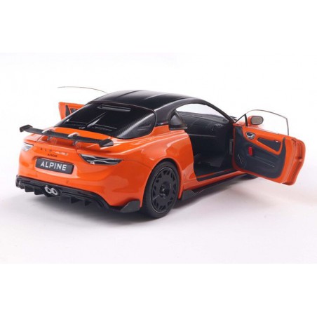 Alpine A110 Radicale '24, oranje (Orange Cobalt) - 1:18 - Solido