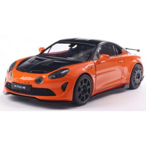 Alpine A110 Radicale '24, oranje (Orange Cobalt) - 1:18 - Solido