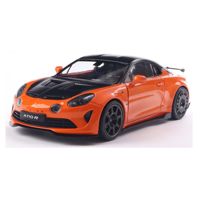 Alpine A110 Radicale '24, oranje (Orange Cobalt) - 1:18 - Solido