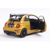 Fiat 500 F595 Abarth Solido works '24, geel - 1:18 - Solido