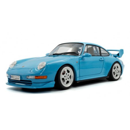 Porsche 911 (993) Clubsport '97 (blauw) - 1:18 - Solido