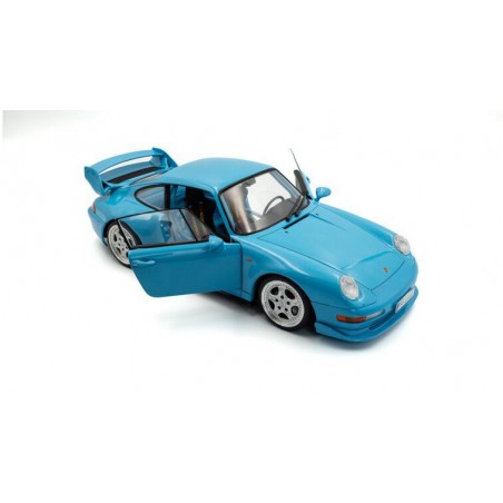 Porsche 911 (993) Clubsport '97 (blauw) - 1:18 - Solido