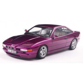 BMW 850 (E31) CSI '91, paars (Daytona Violet) - 1:18 - Solido