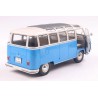 VW T1 Samba '62 (blauw/wit) - 1:18 - Solido