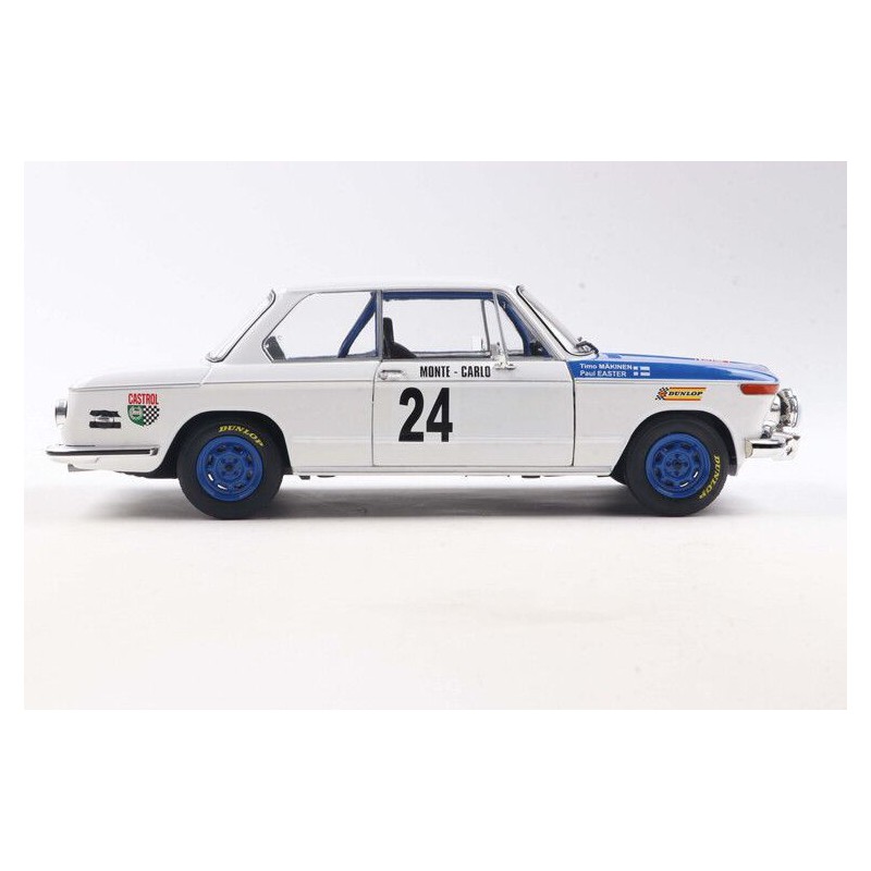 BMW 2002 TII nr24 T. Makinen / P. Easter Monte Carlo '69 - 1:18 - Solido