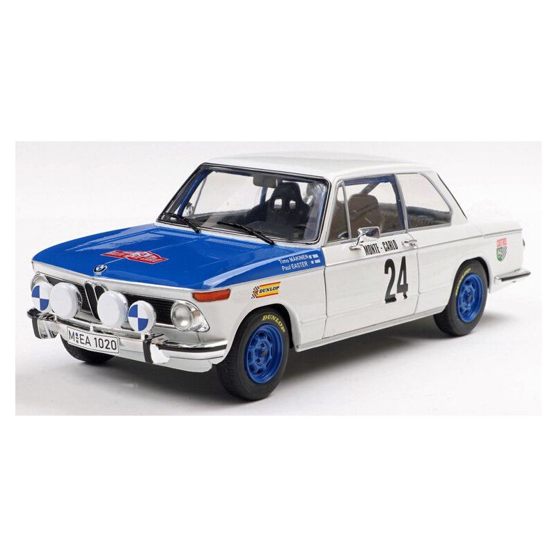 BMW 2002 TII nr24 T. Makinen / P. Easter Monte Carlo '69 - 1:18 - Solido
