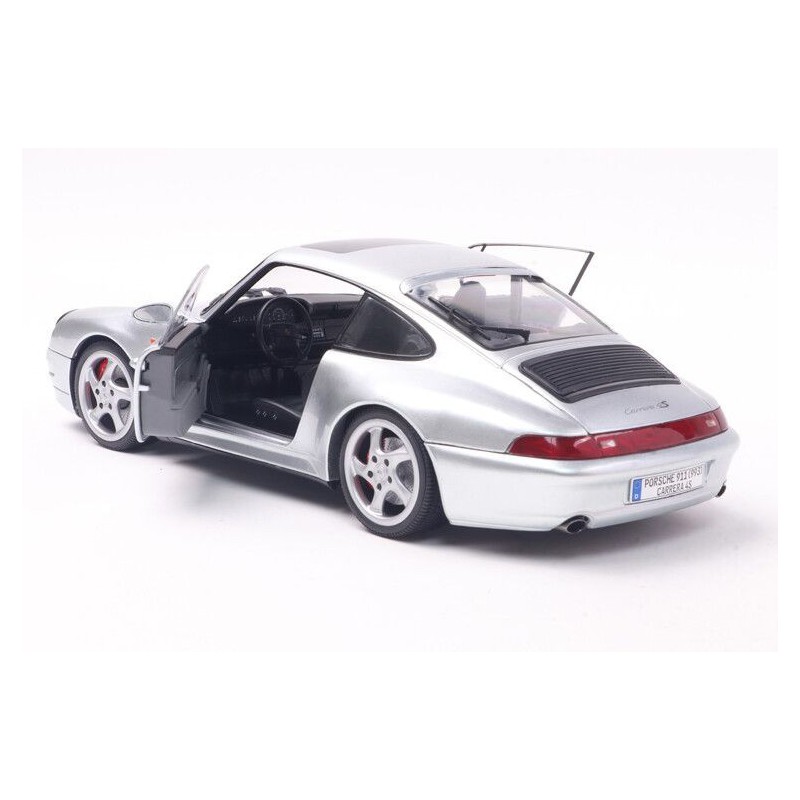 Porsche 911 (993) 4S '96 (zilver) - 1:18 - Solido